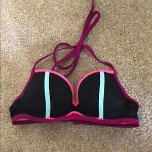 Pink bathing suit top